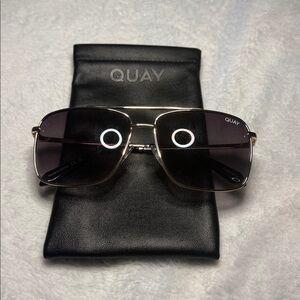 Quay Gold HOT TAKE sunglasses